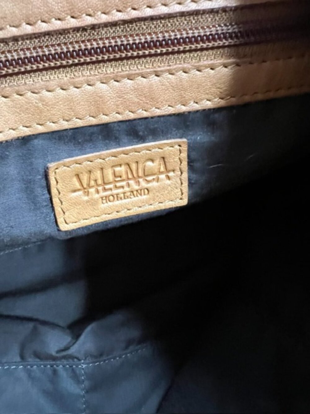 Vilenca Holland Soft Leather Shoulder Tote Bag - Picture 7 of 8